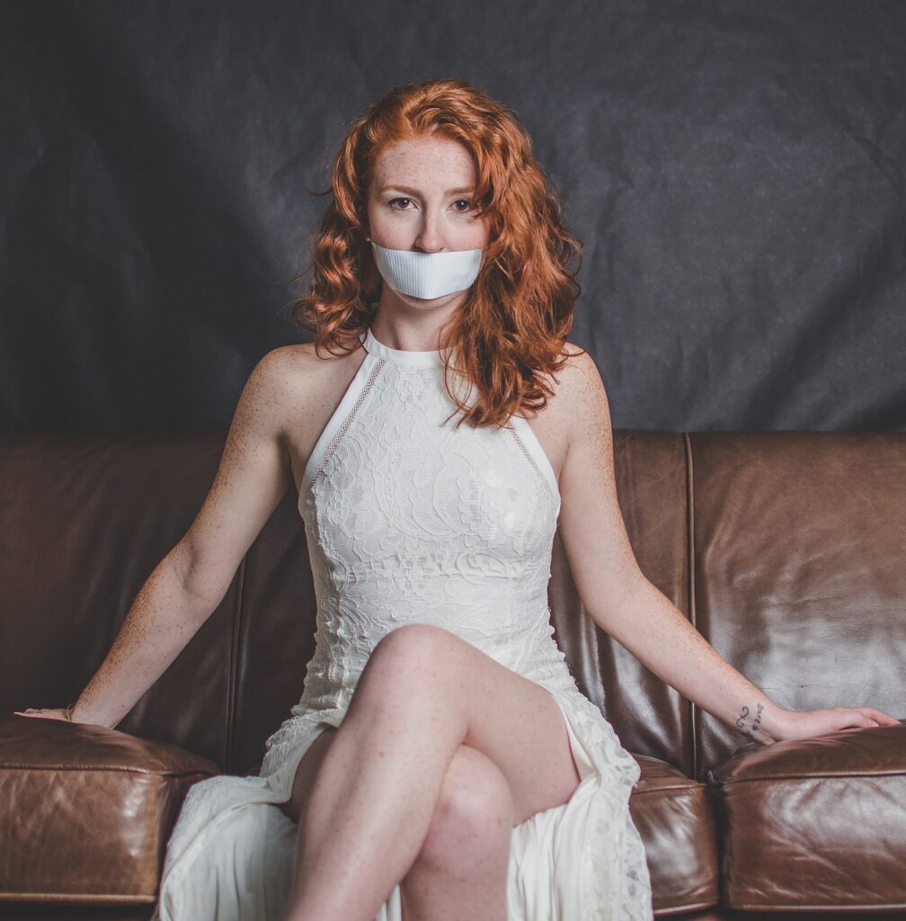 woman, silenced, silence-2868727.jpg