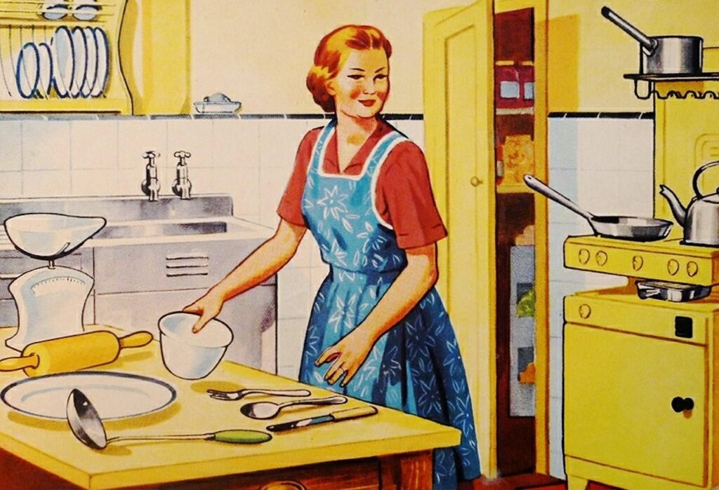 retro, housewife, family-1321078.jpg