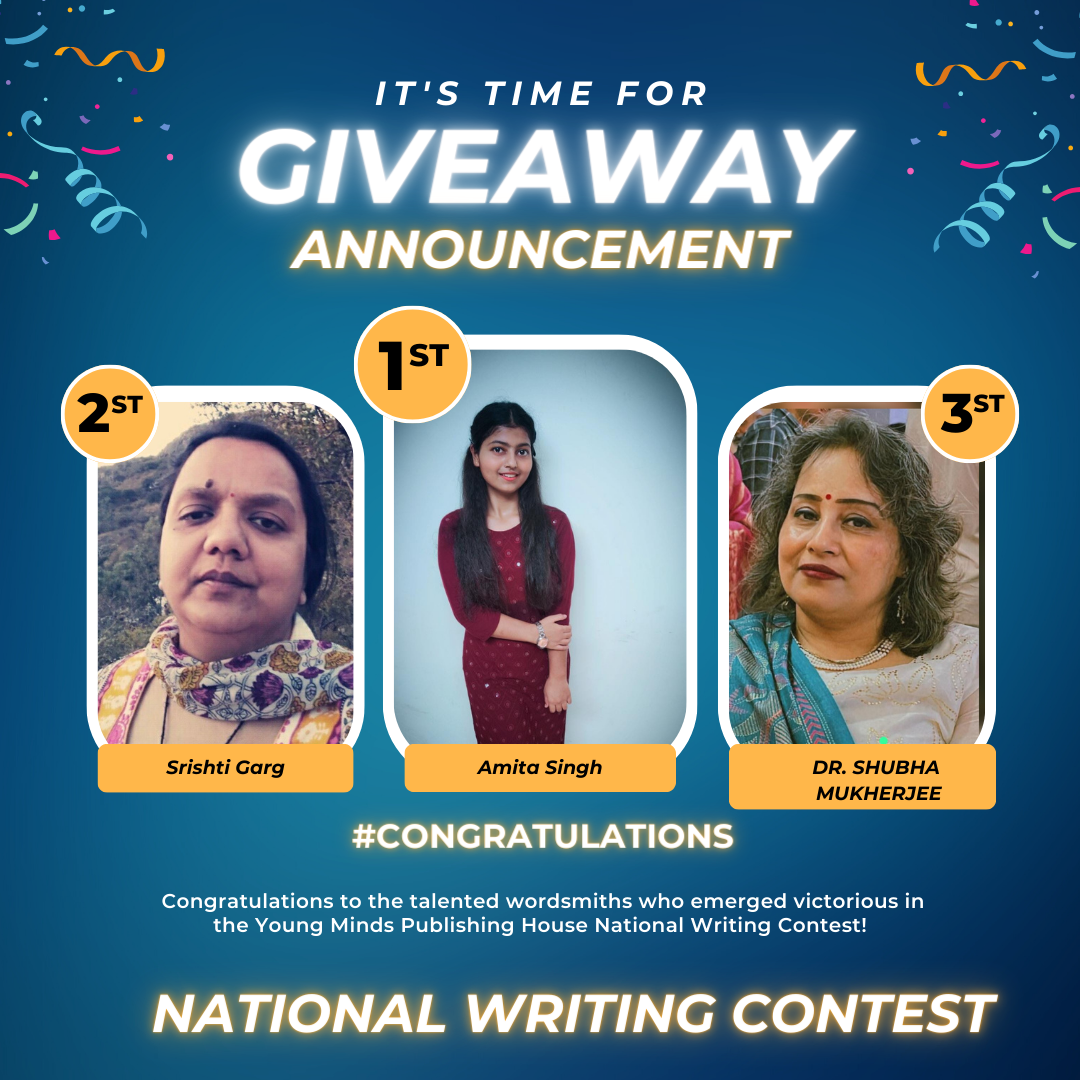 Writing Blog Contest Contest Winners and Award - Young Minds Publication