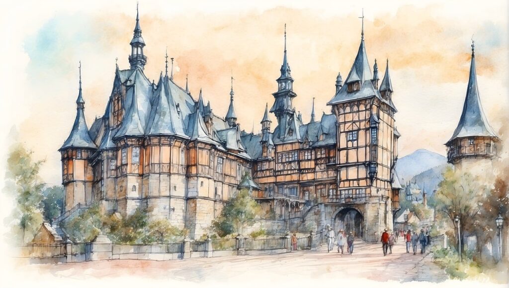 watercolor, castle, middle ages-8475111.jpg